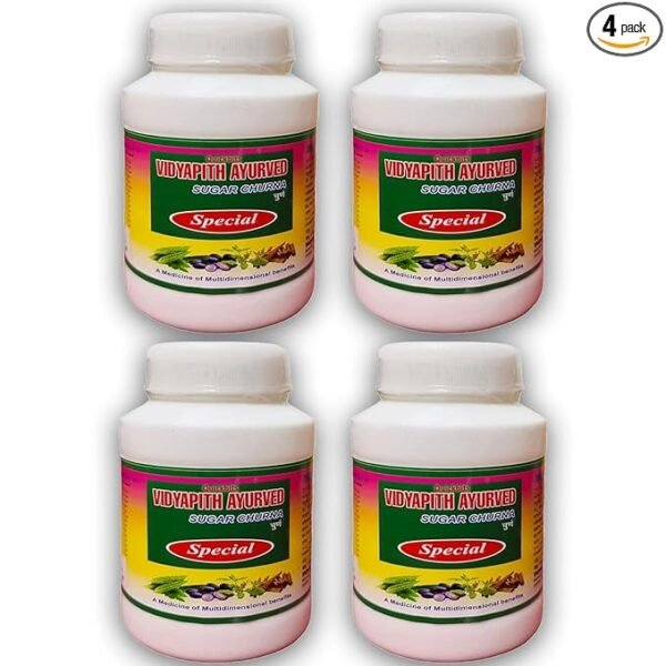 Vidyapith ayurved sugar churna special powder 100gm pack of 4